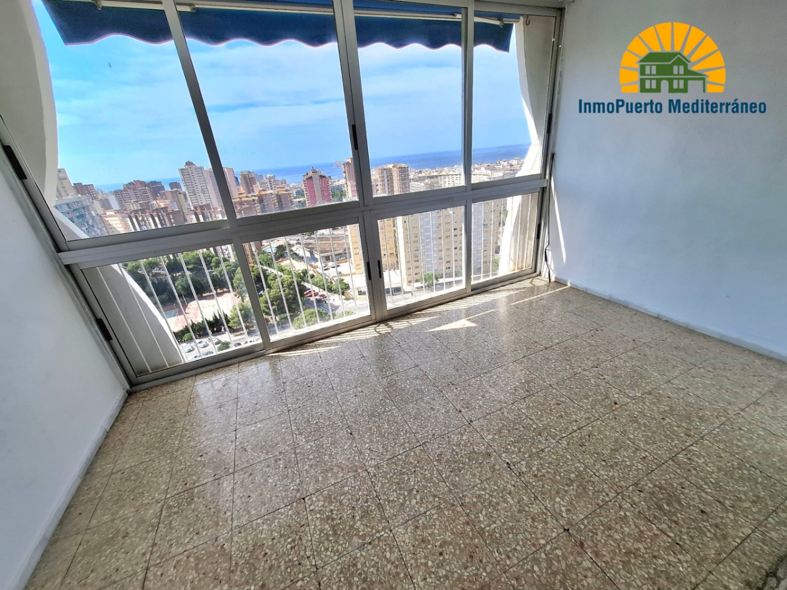 Estudio vistas panorámicas mar zona Juzgados Benidorm 