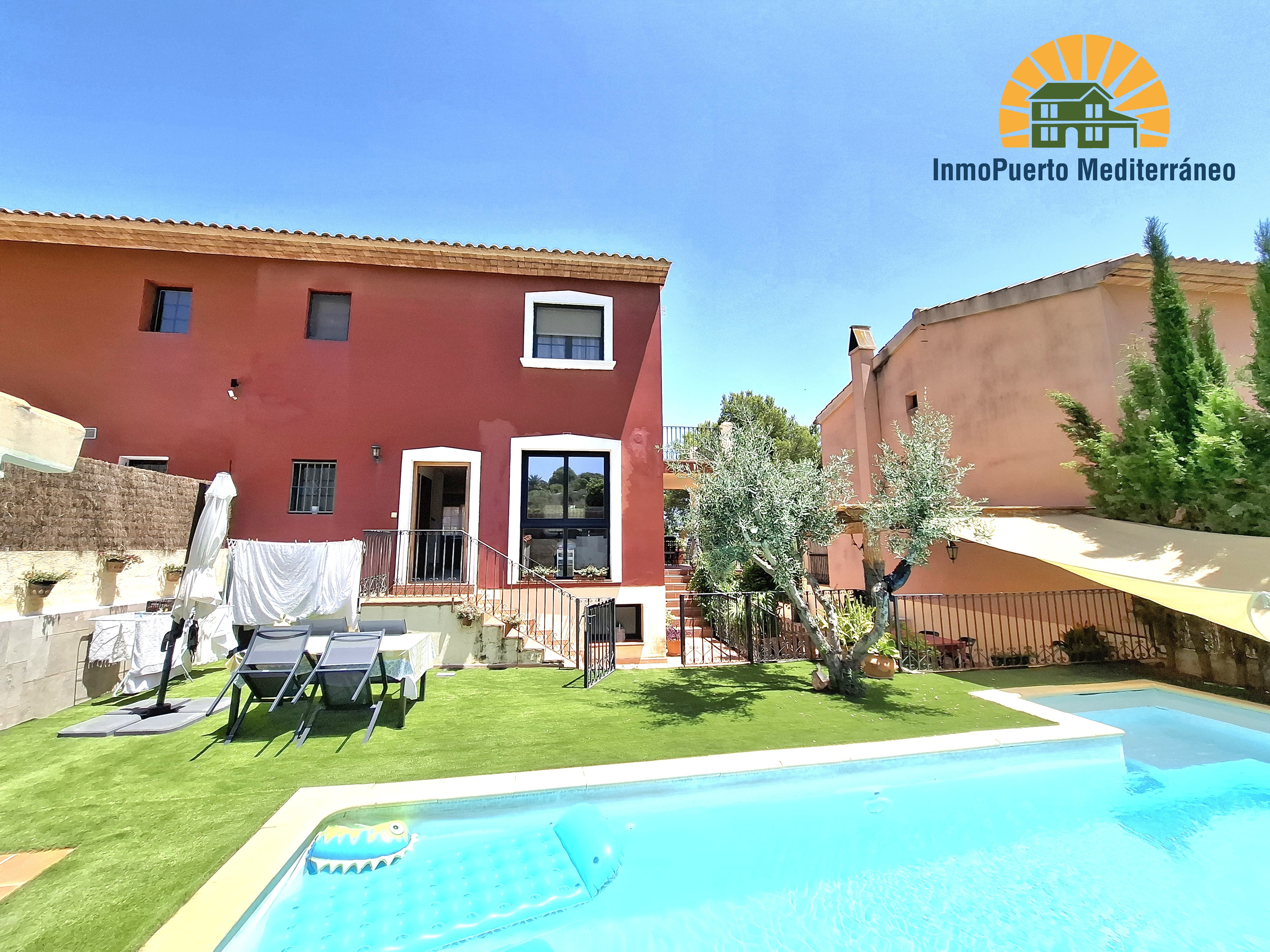 Chalet pareado con piscina mejor zona Alfaz del Pí