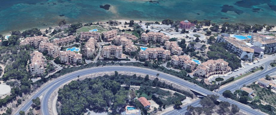 Eerstelijns appartement Olla Altea