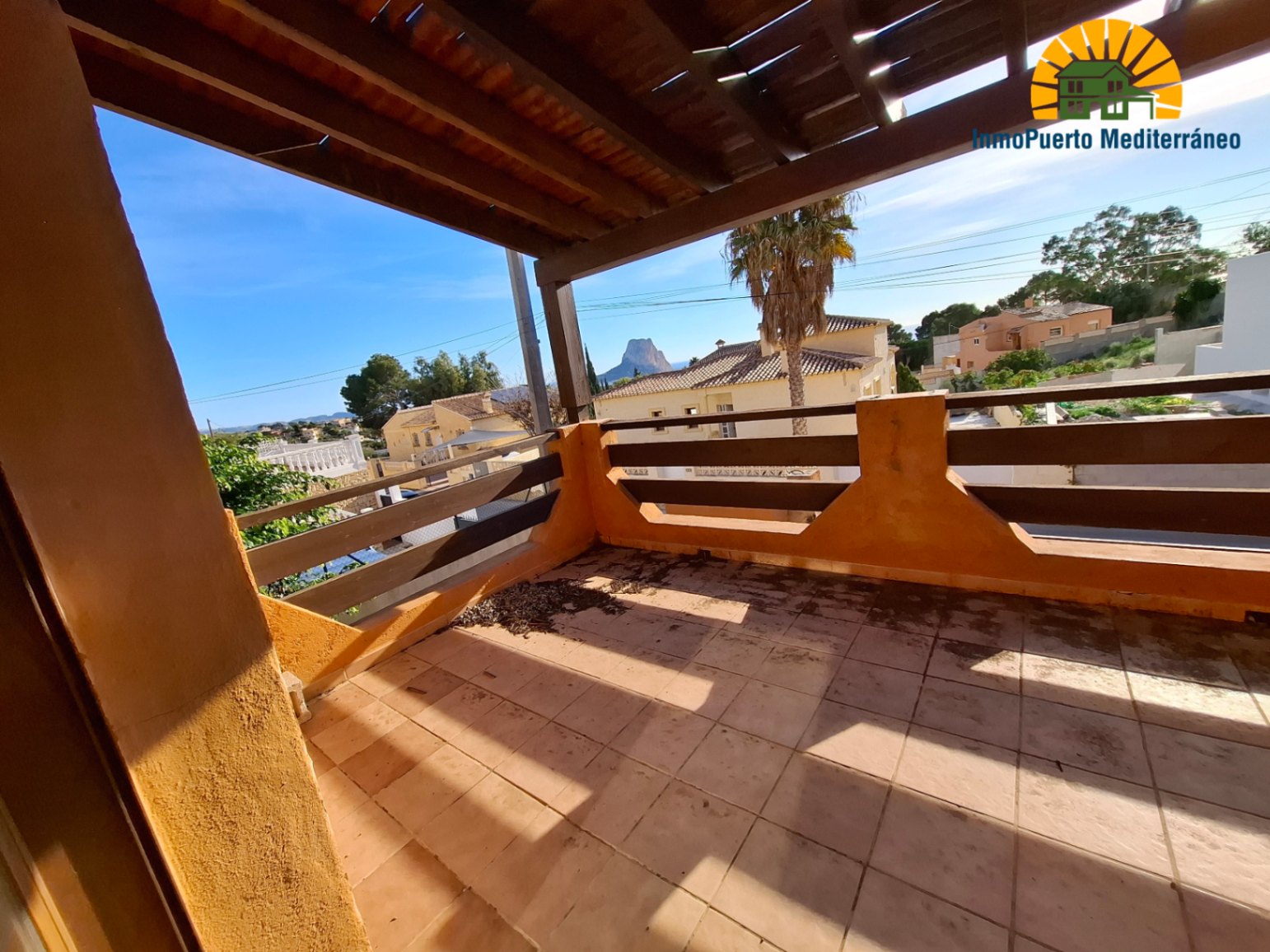 Chalet con vistas mar en Calpe