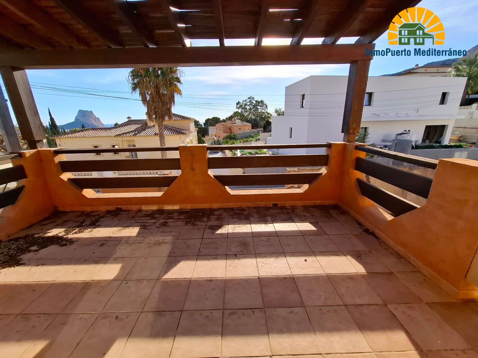 Chalet con vistas mar en Calpe