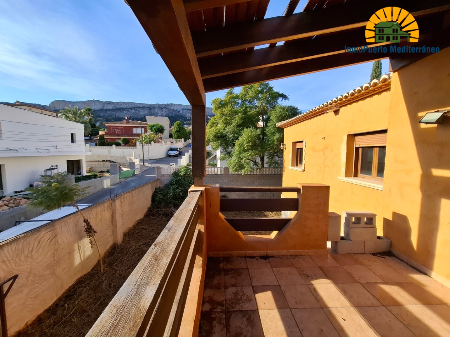 Chalet con vistas mar en Calpe