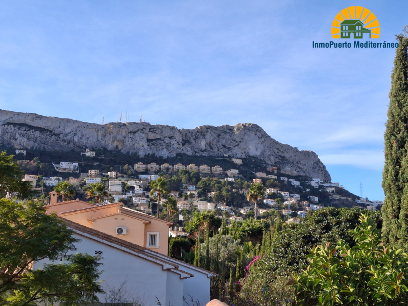 Chalet con vistas mar en Calpe
