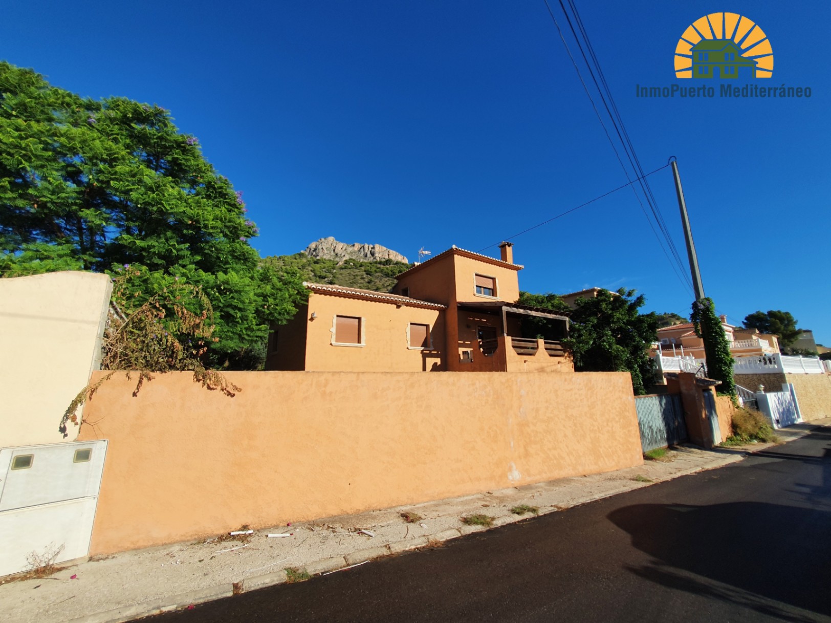 Chalet con vistas mar en Calpe